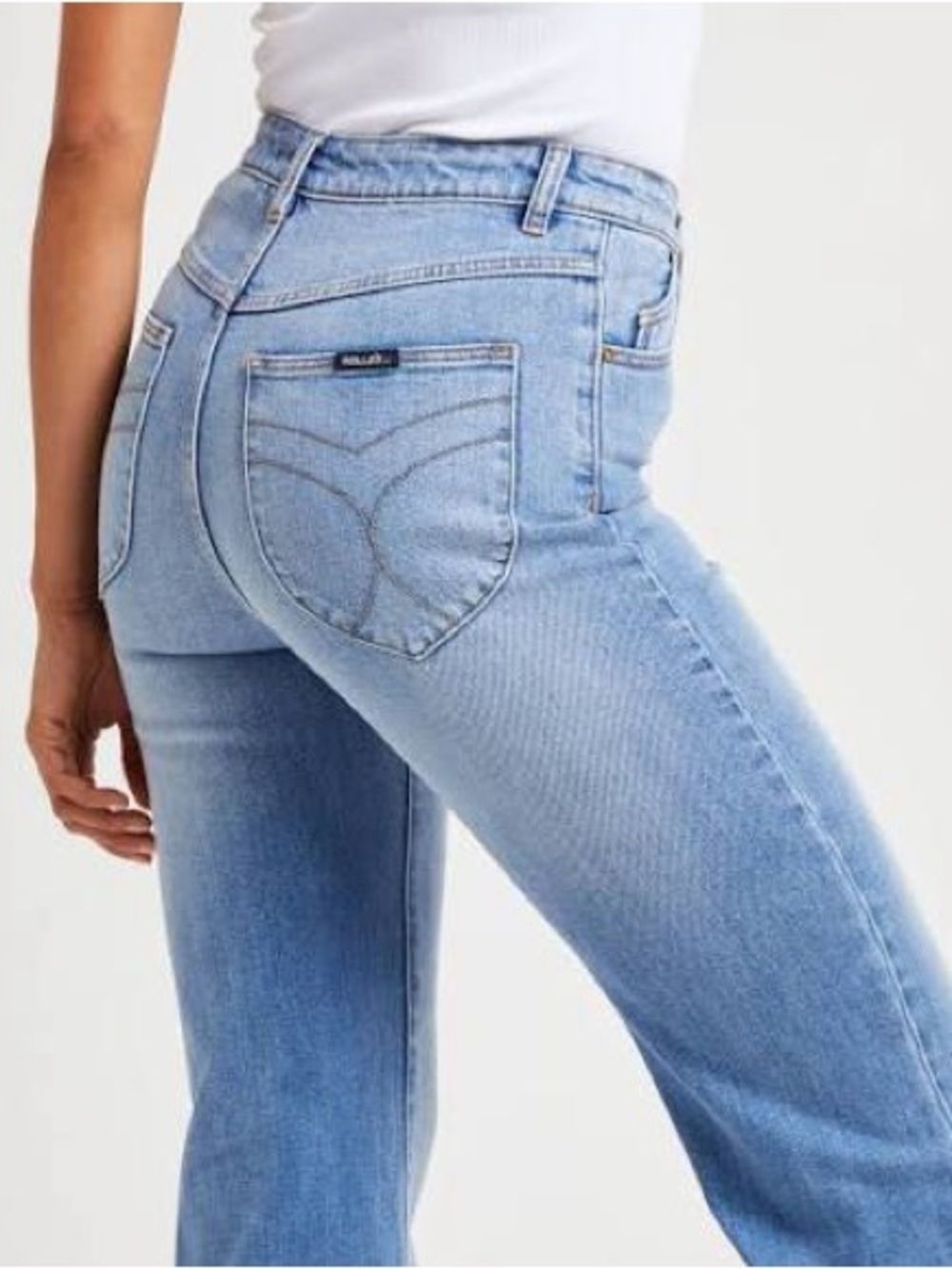 ROLLA'S Eastcoast Flare Distressed Jeans